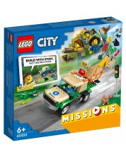 Konstruktor LEGO City - Misije spašavanja divljih životinja (60353) -1