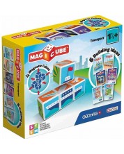 Set magnetskih kocki Geomag - Magicube, Vozila, 7 dijelova -1