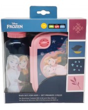 Set boca i kutija za hranu Disney - Frozen, ružičasta -1