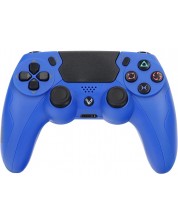 Kontroler SteelDigi - Steelshock v3 Payat, bežični, za PS4, plavi