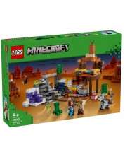 Konstrukcijski set LEGO Minecraft - Rudničko okno The badlands (21263)