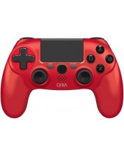 Kontroler Cirka - NuForce, bežični, crveni (PS4/PS3/PC)