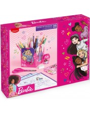 Set za crtanje Maped Barbie - 35 dijelova -1