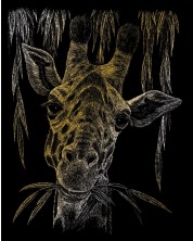Komplet za graviranje Royal Gold - Žirafa, 20 х 25 cm