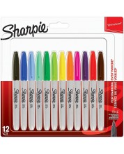 Set permanentnih markera Sharpie - F, 12 boja