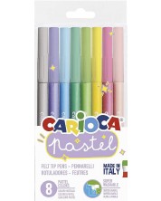 Set flomastera Carioca Pastel - 8 boja