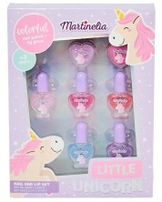 Set Martinelia Little Unicorn - Lakovi  za nokte i sjajilo za usne