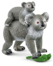 Set figurica Schleich Wild Life - Mama koala s bebom -1