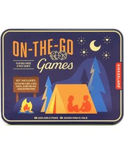 Set za igru ​​u metalnoj kutiji Camping Games