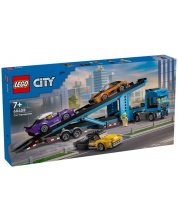 Konstrukcijski set LEGO City - Kamion za prijevoz sportskih automobila (60408)