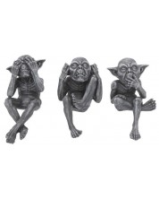 Set kipića Nemesis Now Adult: Humor - Three Wise Goblins, 12 cm -1