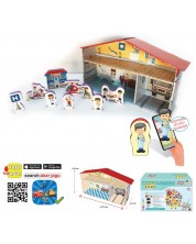 Set igračaka koji govore Jagu - Bolnica i kuća, 10 dijelova -1