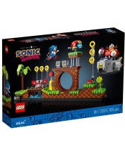 Konstruktor Lego Ideas - Sonic, zelena brežuljkasta zona (21331)