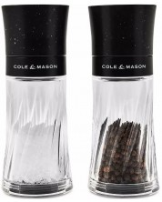 Set mlinaca za sol i papar Cole & Mason - Warwick, 15 cm, crni -1