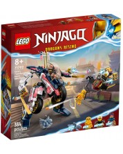 Konstruktor LEGO Ninjago - Transformirajući robot i trkaći bicikl (71792) -1