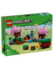 Konstrukcijski set LEGO Minecraft - Vrt s trešnjama u cvatu (21260)