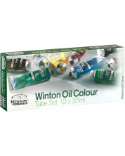 Set uljanih boja Winsor & Newton Winton - 10 boja, 37 ml -1