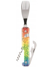 Set za hranjenje Akinod - Multifunction Cutlery 13H25, Pixel -1