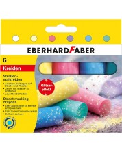 Set kreda Eberhard Faber - 6 boja, sjajni