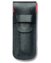 Kožna futrola za džepni nožić Victorinox Classic - crno/crvena