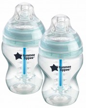 Set bočica za bebe Tommee Tippee Closer to Nature - Anti-Colic, 260 ml, 2 komada -1