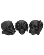 Set kipića Nemesis Now Adult: Humor - Three Wise Skulls -1