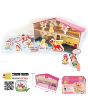 Set igračaka koji govore Jagu - Princeza i kuća, 12 dijelova -1