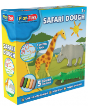 Set za igru s modelinom Play-Toys - Napravi životinje