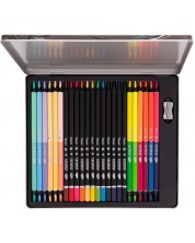 Set olovaka u boji Daco - 36 boja, metalna kutija -1