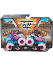 Buggy set Monster Jam - Sparkle Smash Unicorn vs Sparkle Smash, 1:64 -1