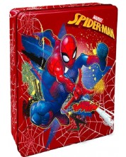 Set za bojanje u metalnoj kutiji Multiprint - Spider-Man -1