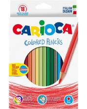 Set olovaka u boji Carioca - Brilliant Hexagon, 18 boja -1
