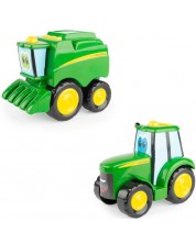 Set igračaka John Deere - Johnny traktor i kombajn Corey -1