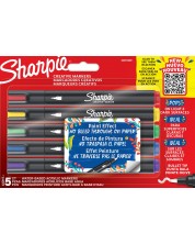 Set markera Sharpie Acrylic - 5 boja, blister -1