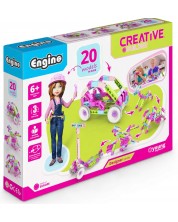 Konstruktor Engino Creative - 20 modela za djevojčice -1