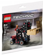Konstrukcijski set LEGO Technic - Viličar s paletom (30655) -1