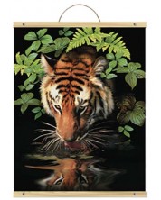 Set za slikanje akrilnim bojama na platnu Royal - Tigar, 31 х 41 cm -1