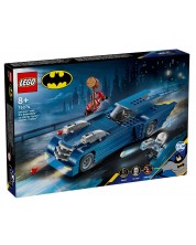 Konstrukcijski set LEGO DC Comics Super Heroes - Batman s Batmobilom vs. Harley Quinn i Mr. Freeze (76274) -1