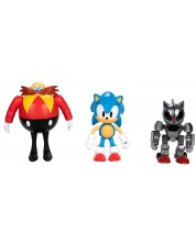 Set figura Jakks Pacific - Sonic, 3 komada -1