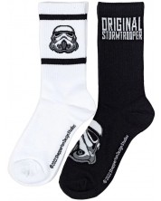 Set od 2 para čarapa ItemLab Movies: Star Wars - Stormtrooper -1