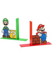 Set držača za knjige Paladone - Super Mario, 2 komada -1