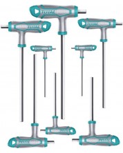 Set šesterokutnih odvijača u obliku slova T TOTAL - Industrial, SW 2 - 10, 8 kom. -1