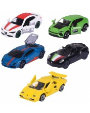 Set autića Majorette - Dream Cars Italy, 5 komada -1