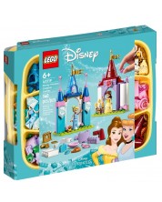 Konstruktor LEGO Disney - Disney Princess, Kreativni dvorci(43219)