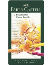 Set olovaka u boji Faber-Castell Polychromos - 12 boja -1