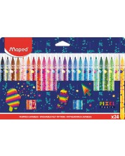 Set flomastera Maped Color Peps - Pixel Party, 24 boje