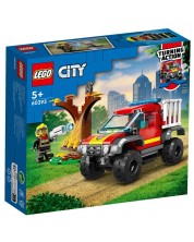 Konstruktor LEGO City - Vatrogasni kamion 4x4 (60393)
