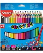 Set olovaka u boji Maped Color Peps, 48 boja