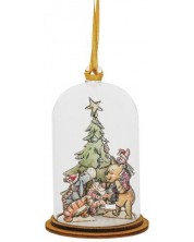 Božićni ukras Enesco Disney: Winnie the Pooh - All Together At Christmas, 9 cm