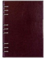 Kožna bilježnica-agenda Lemax Novaskin - Bordo, 2027